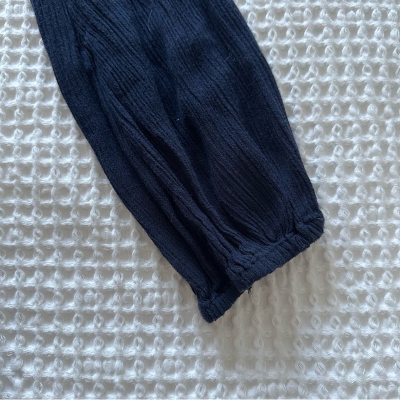 Women's Hollister V Neck Button Long Sleeve Romper Size M Shorts Lined - Picture 9 of 12